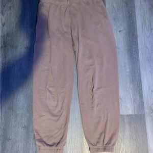 Ardene Collective Sweatpants cream-ish tan color